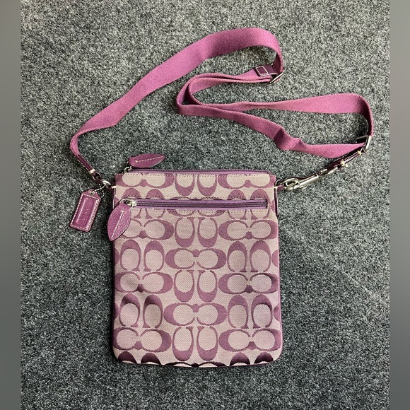 Purple Coach Crossbody - Picture 2 of 5